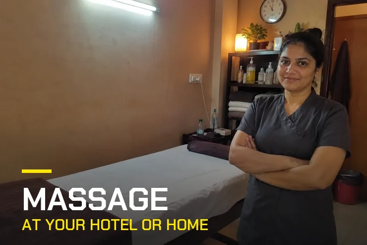 Massage at your hotel or home in Bangalore